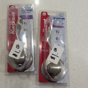 Kwikset Balboa Dummy Door Lever Satin Nickel‎ Right Handed 2 Pack 488BL RH 15 CP